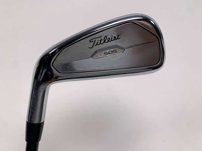 Titleist U 505 Utility 2023 4 Iron Project X HZRDUS 6.5 DTD Extra Stiff LH