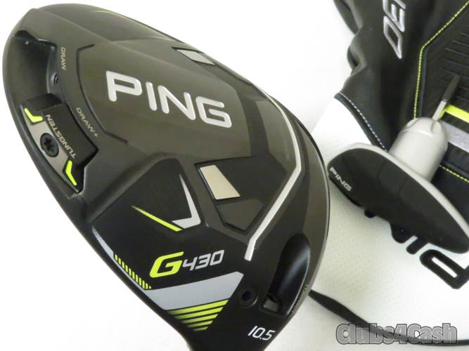 PING G430 SFT Driver 10.5° Alta CB 55 Black Stiff Flex +Cover & Tool .. MINT