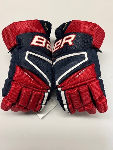 Bauer Vapor Hyperlite Pro Team Gloves 14” Red White and Blue