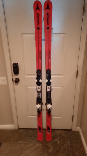 Used Atomic 188 cm Racing Redster FIS GS Skis With Bindings Max Din 18