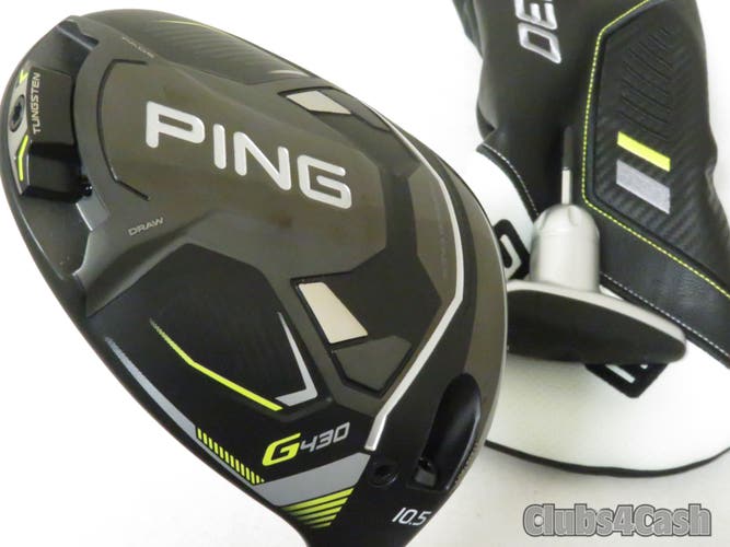 PING G430 MAX Driver 10.5° Alta CB 55 Slate Regular Flex +Cover  +1" TALL  MINT