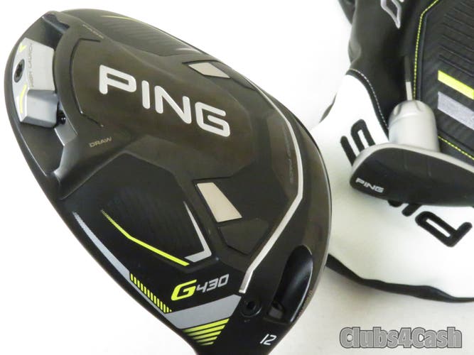 PING G430 MAX HL Driver 12° Alta Distanza 40g Red SENIOR +Cover & Tool .. MINT