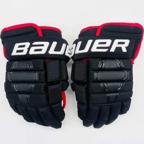 Like New Bauer Nexus 2N Hockey Gloves-14"-Single Layer Palms