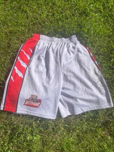 Catamount lacrosse medium shorts white