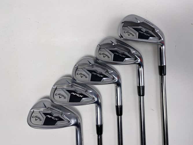 Callaway Apex 19 Iron Set 7-PW+AW Project X Catalyst 5.5 Regular Graphite RH