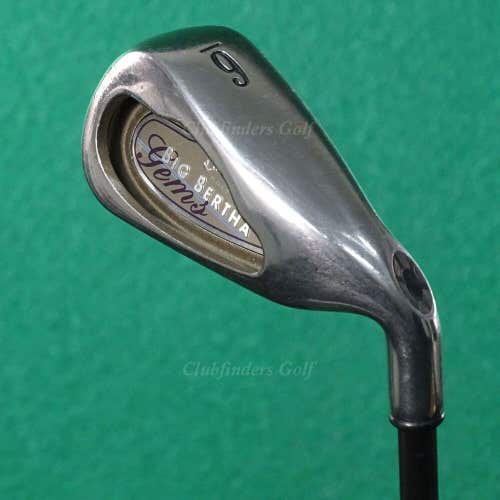 Lady Callaway Big Bertha 2004 Gems Single 6 Iron Gems 65i Graphite Ladies