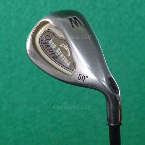 Lady Callaway Big Bertha 2004 Gems 50° AW Approach Wedge Factory Graphite Ladies