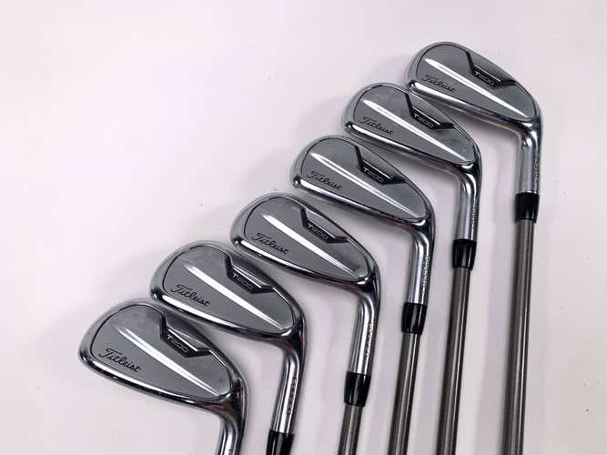 Titleist T200 2021 Iron Set 5-PW AeroTech SteelFiber i80 CW Regular Graphite RH