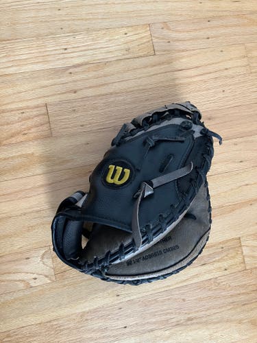 Used Catcher's Right Hand Throw Wilson A360 Baseball Glove 32.5"