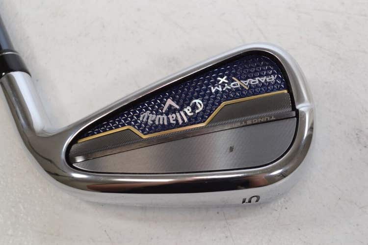 Callaway Paradym X Single 5 Iron Right Stiff Recoil Dart F4 Graphite # 178172