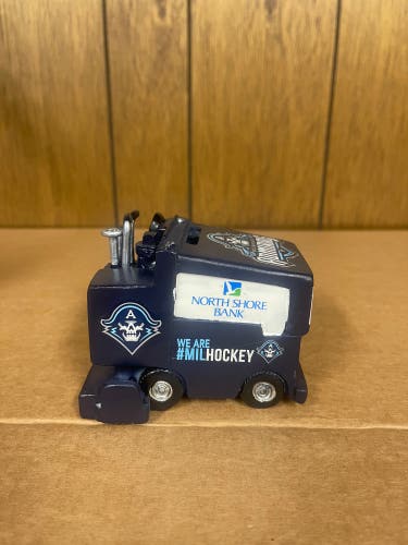 Milwaukee Admirals New Logo Zamboni Bank