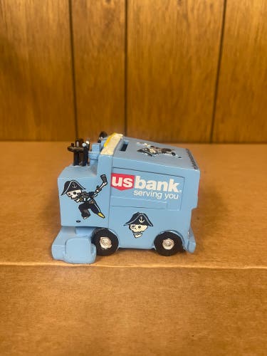 Milwaukee Admirals Old Logo Zamboni Bank