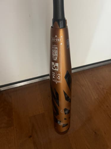 Used 2024 DeMarini Zoa USSSA Certified Bat (-5) Composite 27 oz 32"