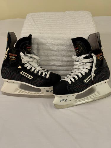 NEW Vintage Bauer Supreme 3000 Men's Senior Ice Hockey Skates 7D