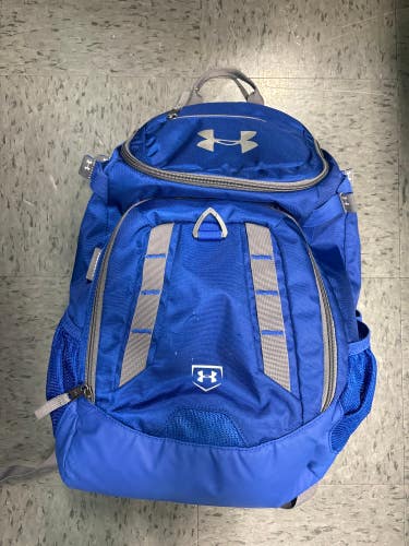 Blue Used Under Armour Undeniable Softball Backpacks