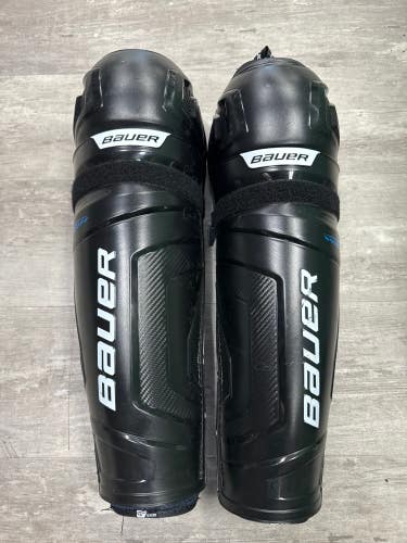 Used Senior Bauer Shin Pads 16"