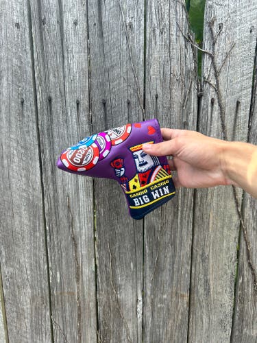 Jackpot Golf Putter Headcover