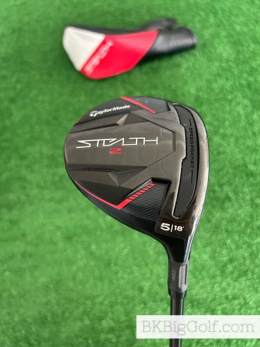 Taylormade Stealth 2 18 Degree 5 Wood + Headcover / Regular