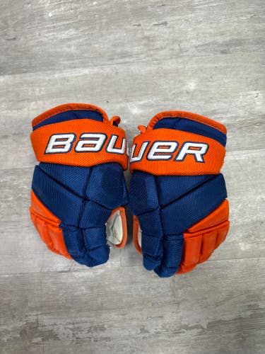 Blue Used Junior Bauer Vapor 1X Pro Gloves 12"