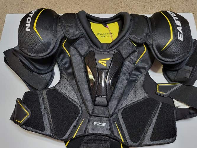 Pittsburgh Penguins Easton Stealth RS Pro Stock BRAND NEW Shoulder Pads Medium