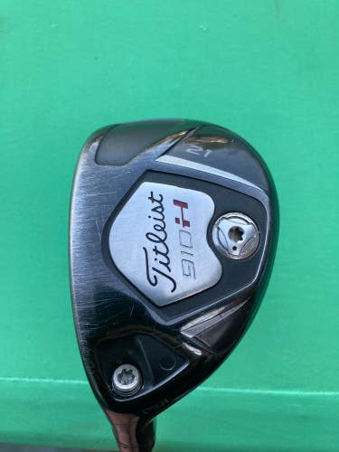 Used Men's Titleist 910H Hybrid Left Hand Stiff Flex 3H