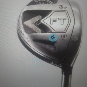 Used Men's Callaway FT Right Handed Fairway Wood Regular Flex 3 Wood