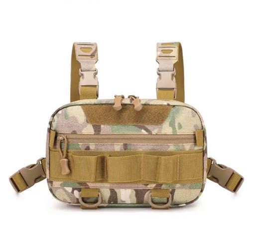 Camo Fishing chest pack