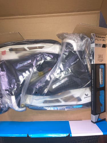 New Bauer Supreme Shadow Hockey Skates Size 9 Fit 1