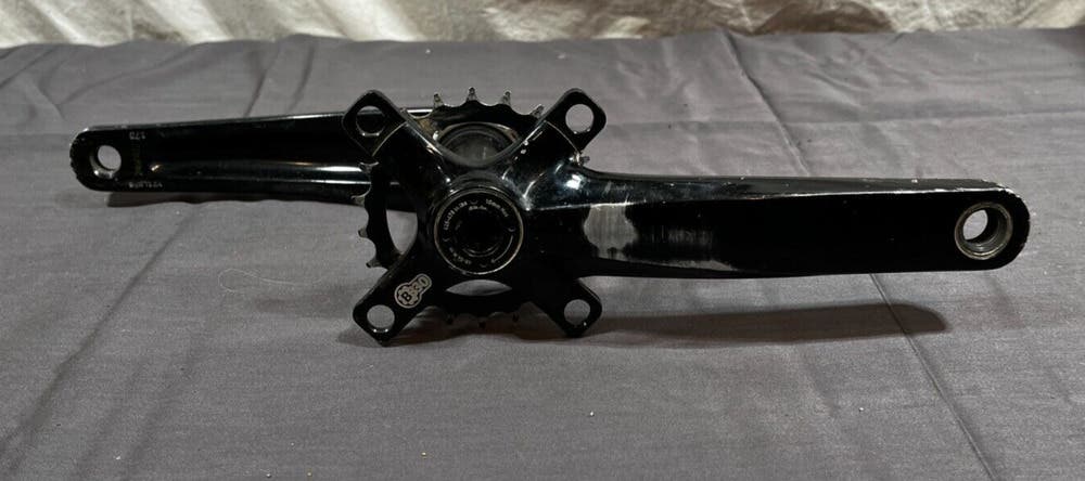 SRAM BB30 175mm Black Aluminum Crankset 22-Tooth Chainring Fast Shipping