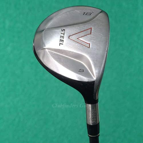 TaylorMade V-Steel Fairway 18° 5 Wood Factory MAS2 Ultralite Graphite Stiff