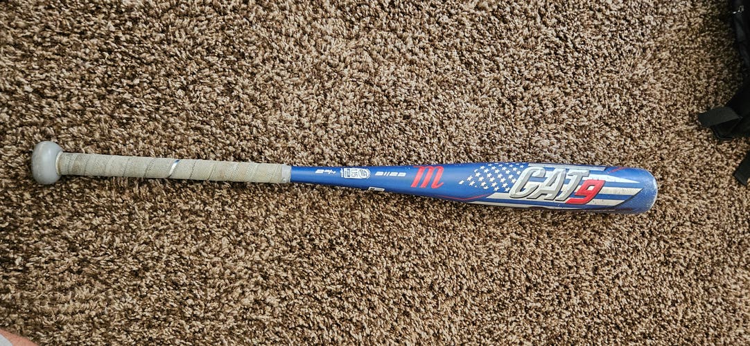 Used Marucci CAT9 USSSA Certified Bat (-8) 23 oz 31"