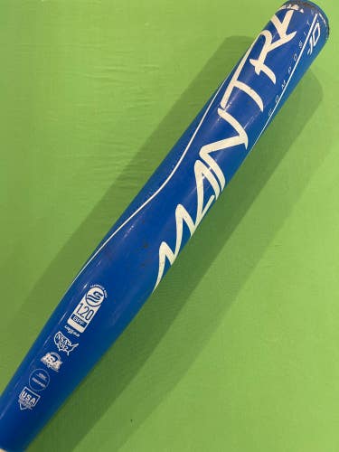 Used 2021 Rawlings Mantra Bat (-10) Composite 23 oz 33"