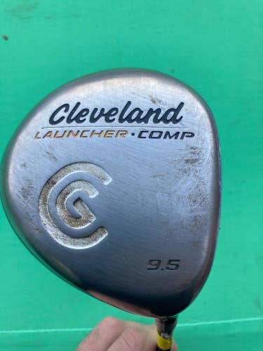 Used Men's Cleveland Launcher Comp Driver Right Handed Stiff Flex 9.5 Loft