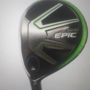 Used Men's 2017 Callaway Great Big Bertha Epic Left Hand Fairway Wood Regular Flex 3 Wood