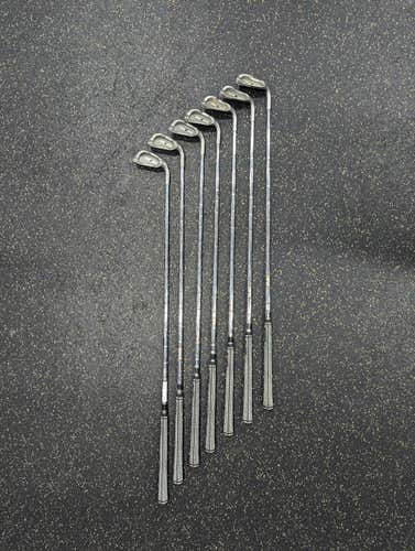 Used Ping Zing Black Dot 4i-pw Regular Flex Steel Shaft Iron Sets