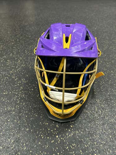 Used Cascade Adj Helmet Lg Lacrosse Helmets