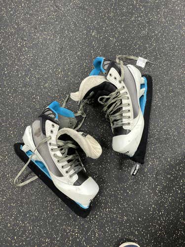 Used Bauer Reactor Senior 10.5 Ice Hockey Skates