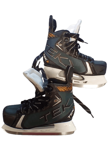 Used Powertek Senior 6 Ice Hockey Skates