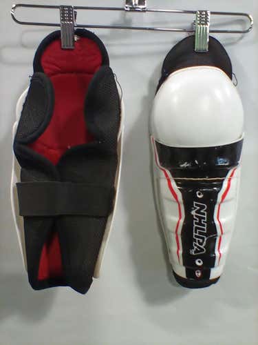 Used Nhlpa 10" Ice Hockey Shin Guards