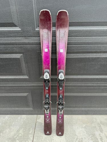 Used 2019 Salomon Aira 140cm Skis w/ Bindings