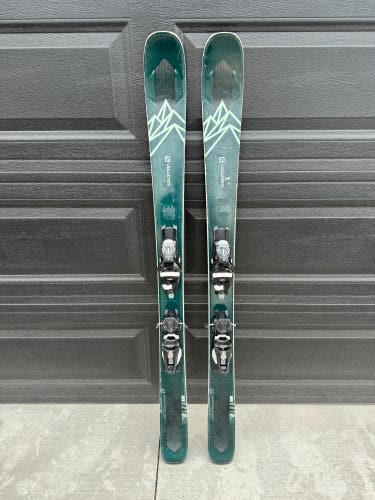 Used Salomon Lux QST 92 with Look NX12 Bindings