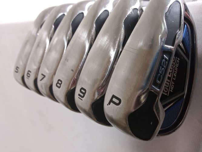 Tour Edge Hot Launch C521 Iron Set 5-PW (Graphite Aldila Rogue Regular) Golf