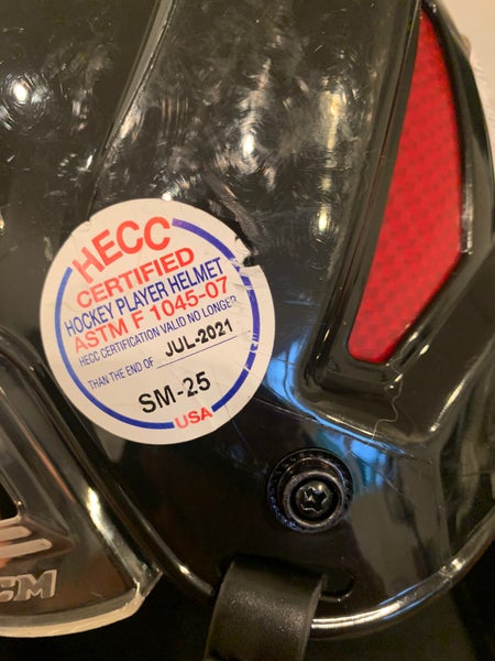 New Medium CCM FITLITE Helmet HECC certification valid until HECC THE ...