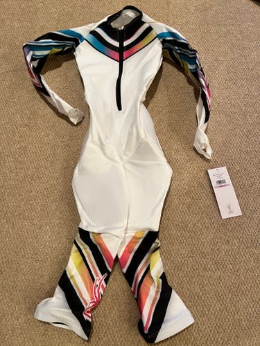 NEW Girls Spyder 990 Nine Ninety Ski Racing GS Suit 6/8