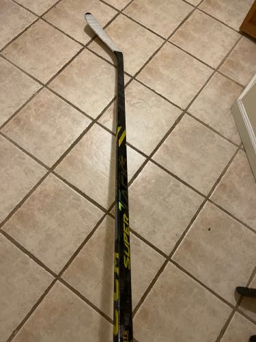 Used Senior CCM Left Hand Pro Stock Super Tacks AS4 Pro Hockey Stick