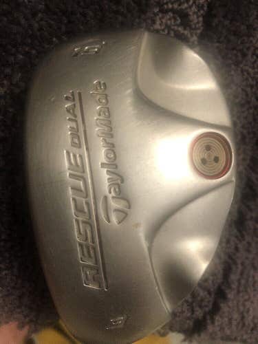 Taylormade Rescue Dual 19* 3 Hybrid Stiff Graphite Shaft Left Handed