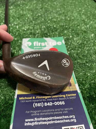 Callaway V Forged + Lob Wedge 60* 12 Bounce Presicion 6.5 X Stiff Steel Shaft