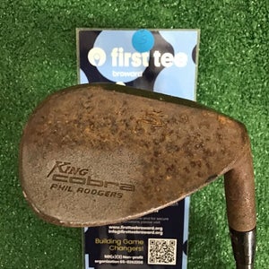 King Cobra Phil Rodgers SW 56* Sand Wedge Stiff Graphite Shaft