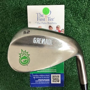 Grenade Golf 52* Gap Wedge GW Steel Shaft