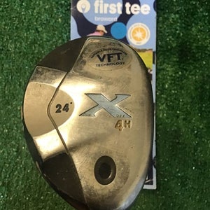 Callaway X VFT Ladies 4 Hybrid 24* Graphite Shaft